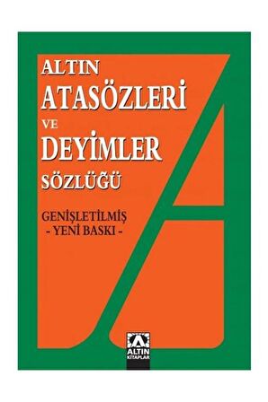 Atasözleri ve Deyimler Sözlüğü Tdk Uyumlu Karton Kapak İlk Orta Okul 381 Sayfa 1 Adet Altın Sözlük Atasözleri Deyimler