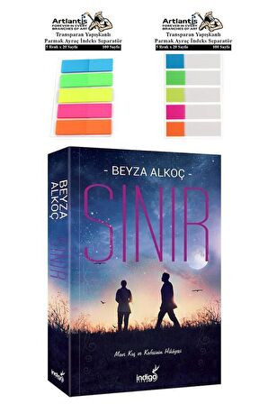 Sınır Beyza Alkoç 400 Sayfa 1 Adet Transparan Kitap Ayraç 2 Paket Mavi Kuş ve Kafesinin Hikayesi