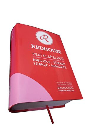 Redhouse İngilizce Türkçe Yeni El Sözlüğü Pembe 702 Sayfa 1 Adet 80.000 Kelime Hazneli Red House İngilizce Sözlük El Boy Cep