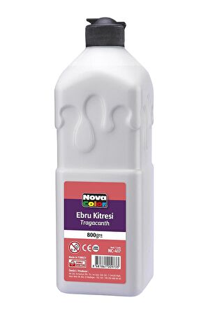 Ebru Kitresi 800 Ml 1 Adet Hazır Ebru Boya Kitresi 800 Gr Ebru Boya Sanatı İçin Kitre Hobi