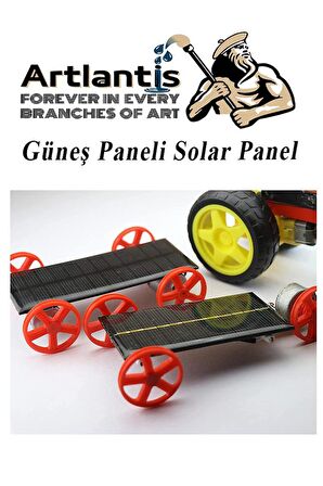 Güneş Paneli Solar Panel 4x8 cm 3 volt 100 mA 1 Adet Güneş Enerjisi Okul Sınıf Deney Çalışmaları