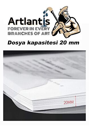 A5 Çıtçıtlı Dosya Şeffaf 1 Adet A-5 Çıtçıtlı Zarf Dosya Transparan 17x22.5 cm Küçük Boy Çıtçıtlı Dosya