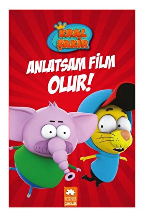 Kral Şakir 3 Anlatsam Film Olur 201 Sayfa 1 Adet Transparan Kitap Ayraç 2 Paket Şakir,Remzi,Fil Necati Hikaye Kitabı