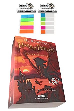 Harry Potter 5 Zümrüdüanka Yoldaşlığı 975 Sayfa 1 Adet Transparan Kitap Ayraç 2 Paket Hary Poter ve Zümrüdü Anka Yoldaşlığı