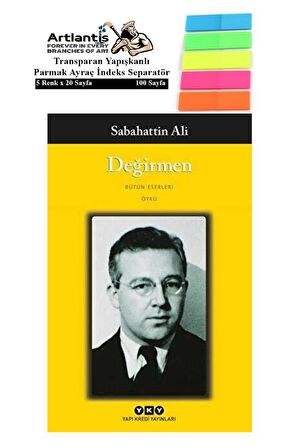 Değirmen Sabahattin Ali 137 Sayfa Karton Kapak 1 Adet Fosforlu Transparan Kitap Ayraç 1 Paket 