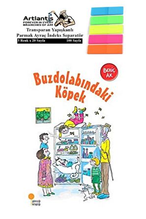 Buzdolabındaki Köpek Behiç Ak 94 Sayfa Karton Kapak 1 Adet Fosforlu Transparan Kitap Ayraç 1 Paket