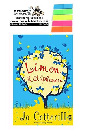 Limon Kütüphanesi Jo Cotterill 189 Sayfa Karton Kapak 1 Adet Fosforlu Transparan Kitap Ayraç 1 Paket