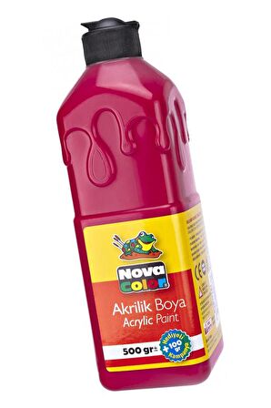 Akrilik Boya 1000 gr 10 Renk 1 Paket Su Bazlı Akrilik Boyası Hobi Sanatsal Boya Tuval Ahşap Metal Ağaç Taş Beton