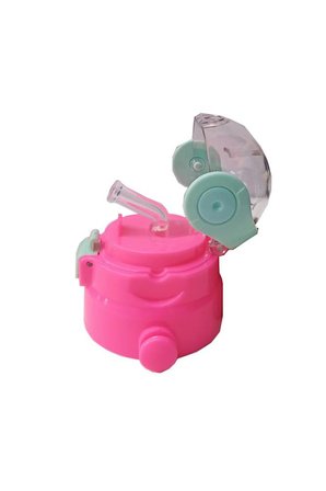 Kız Çocuk Matara 550 ml Fuşya 1 Adet Çelik Suluk Okul Matarası Öğrenci Suluğu