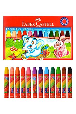 Öğrenci Boyama Seti 3 lü Faber 12 Renk Sulu Boya Kuru Boya Pastel Boya 12 li Boya Set Faber Castell Okul Sınıf