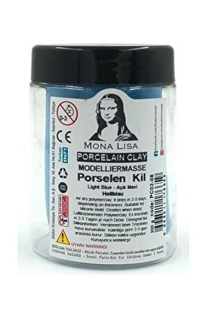 Porselen Kili 200 Gr 1 Adet Monalisa Porselen Modelleme Kili