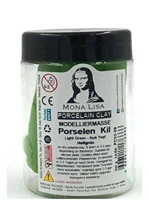 Porselen Kili 200 Gr 1 Adet Monalisa Porselen Modelleme Kili