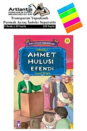 Ahmet Hulusi Efendi İsmail Bilgin 92 Sayfa Karton Kapak 1 Adet Fosforlu Transparan Kitap Ayraç 1 Paket