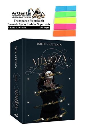 Mimoza 678 Sayfa Karton Kapak Işılsu Gültekin 1 Adet Fosforlu Transparan Kitap Ayraç 1 Paket