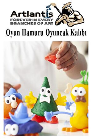 Oyun Hamuru Oyuncak Kalıbı 1 Paket Oyun Hamuru Aksesuarları Seti