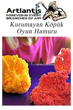 Köpük Hamur 3 Renk 10 Gr 1 Paket Kurumayan Köpük Oyun Hamuru Hafif Yumuşak Hamur Okul Öncesi Anasınıfı Kreş Etkinlikleri