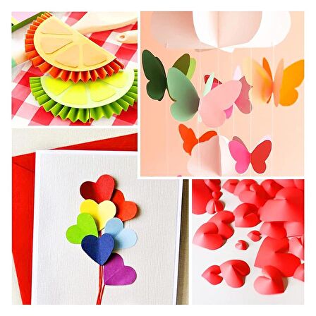 Fon Kartonu 10 Lu 35x50 Cm 5 Paket Artlantis 10 Renk Fon Kartonu 35*50 Okul Sınıf Kreş Anasınıfı