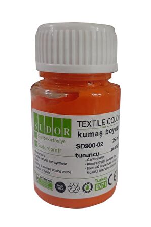 Kumaş Boyası Tişört Çanta Tekstil Boyası 25 ml 1 Adet Südor Kumaş Boyası Tek Şişe 1 Adet