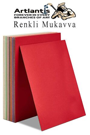 Renkli Mukavva 5 Renk 35x50 cm 1 Paket Sert Renkli Karton 1.0 mm Okul Okul Öncesi Anasınıfı Hobi Etkinlik