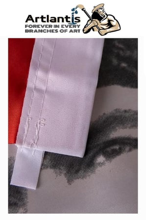 Atatürk Baskılı Türk Bayrağı 300x450 cm 1 Paket Bayraklı Atatürk Posteri Dijital Baskı Raşel Kumaş İç ve Dış Ortama Uygundur