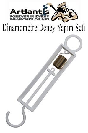 Dinamometre Deney Yapım Seti 1 Adet Deney Proje Tasarım İçin Dinomometre Modeli Deney Malzemesi Okul Sınıf