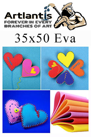 Eva 10 Renk 35x50 cm 1 Paket Düz Eva Süngeri 10 Lu Renkli Eva 35*50 Elişi Okul Öncesi Ana Sınıfı İlkokul