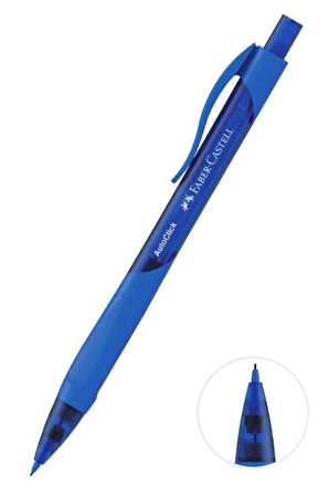 Autoclick Uçlu Kalem 0.7 mm 1 Adet Faber 07 mm Auto Click Mekanik Uçlu Kalem Canlı Renkler Versatil Kalem