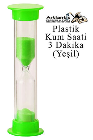 Renkli Kum Saati 1 Adet Mini Küçük Kum Saat 3 Dakika 8 cm Kum Zamanlayıcısı Dekoratif Masaüstü Plastik Çocuklar İçin