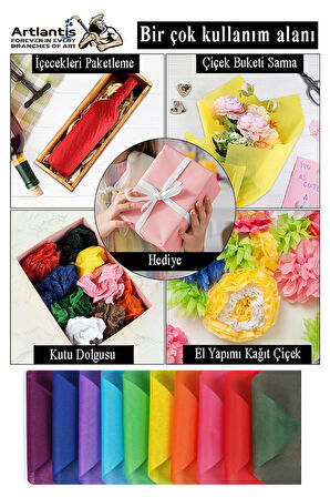 Pembe Pelur Kağıdı 100 lü 1 Paket A4 Pelur Kagıt Moda Tasarım Tekstil Hediye Paketleme Ambalaj Kağıdı Parti Doğum Günü