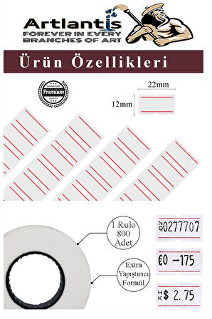 Etiket Makinesi Mavi 1 Adet Pembe Fiyat Etiketi 10 Rulo Sekiz Haneli Fiyat Etiketi Makinası Lira Dolar Euro Dayanıklı