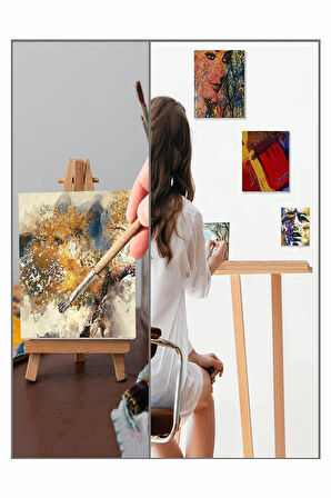 Kare Tuval 8 Adet 10x10 20x20 30x30 40x40 cm Boş Tuval Tablo Arkadan Zımbalı Resim Tuvali Akrilik Boya Yağlı Boya Sanat