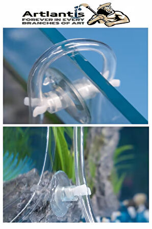 Silikonlu Şeffaf Akvaryum Hava Hortumu 5 Metre İç Çap 4mm Dış Çap 6mm Deney Fıskiye Kauçuk Hortum Yağ Hava Pompa Borusu