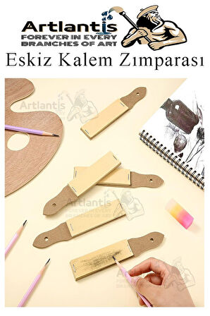 Kalem Zımparası 1 Adet Eskiz Zımpara Kağıdı Füzen Kömür Kalem Karakalem Kalemtraş Kömür Bileme İnce Dişli Çizim Zımpara