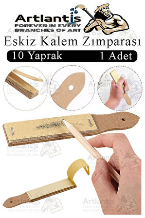 Karakalem Eskiz Gölgelendirme Seti 9 Parça Kalem Zımparası Kalem Uzatma Aparatı Gölgelendirme Kalemi Hamur Silgi Füzen
