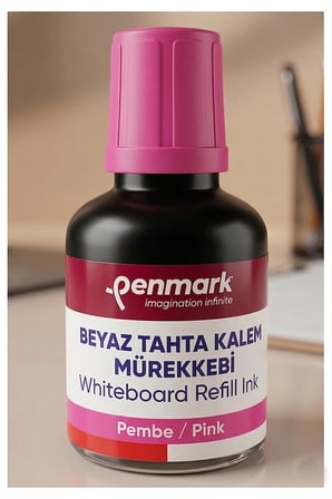 beyaz yazı tahta kalemi mürekkebi 30 ml 1 adet penmark tahta kalemi mürekkepi kolay silinebilir doldurulabilir canlı renk