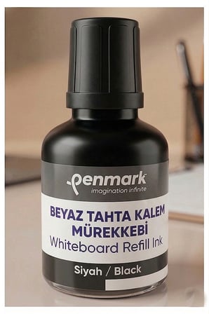 beyaz yazı tahta kalemi mürekkebi 30 ml 1 adet penmark tahta kalemi mürekkepi kolay silinebilir doldurulabilir canlı renk
