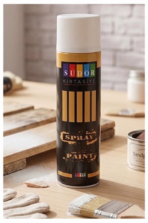 Sprey Boya 200 ml 1 Adet Südor Hızlı Kuruyan Renkli Profesyonel Canlı Renk Ahşap Plastik Demir Metal Cam Porselen Duvar