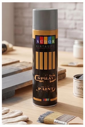 Sprey Boya 200 ml 1 Adet Südor Hızlı Kuruyan Renkli Profesyonel Canlı Renk Ahşap Plastik Demir Metal Cam Porselen Duvar