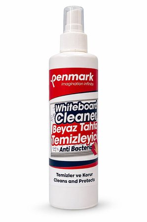 Beyaz Tahta Temizleyici Spreyi 250 ml 1 Adet Penmark Tahta Spreyi Sınıf Okul Tahta Spreyi Beyaz Yazı Tahtası Spreyi