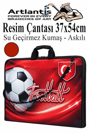 Resim Çantası Desenli Kumaş 37x54 cm 1 Adet Kız ve Erkek Teknik Resim Dosya Proje Çantası 35x50 cm Askılı Fermuarlı