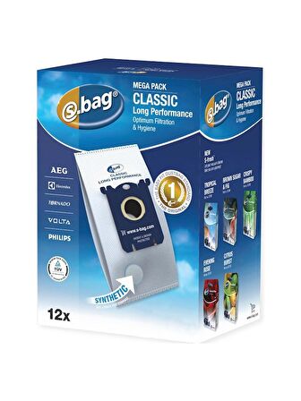Philips & Elecrolux Orijinal S-bag 12li Mega Paket