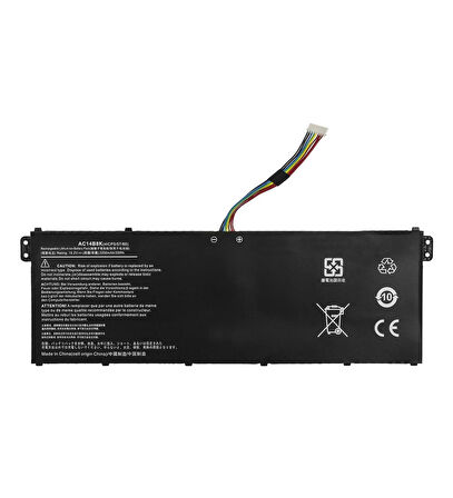 Acer Aspire ES1-711-P51T Notebook Batarya Laptop Pil