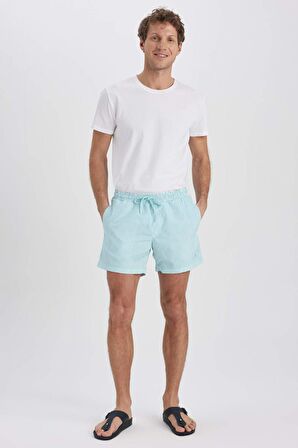 DeFacto Kısa Boy Çizgili Deniz Şortu U0024AZ23HSTR481