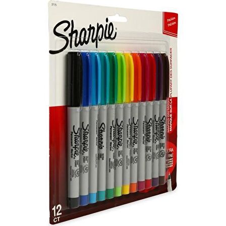 Sharpie Set Permanent Ultra Fine Uç 12 Li 941891