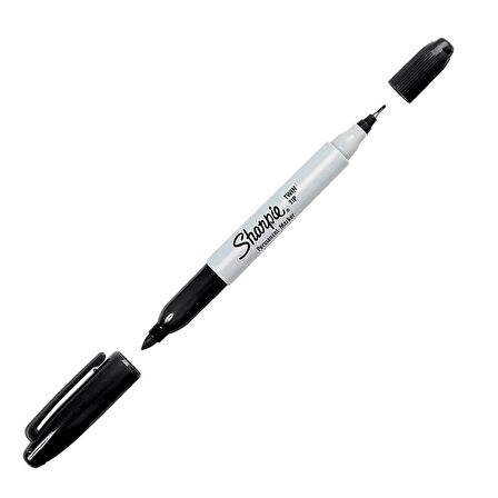 Sharpie Permanent Markör Kalem Twin Tip Karışık Renk 8'li 