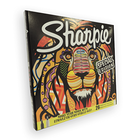 Sharpie Fine Permanenet Markör 26 Lı Aslan Set