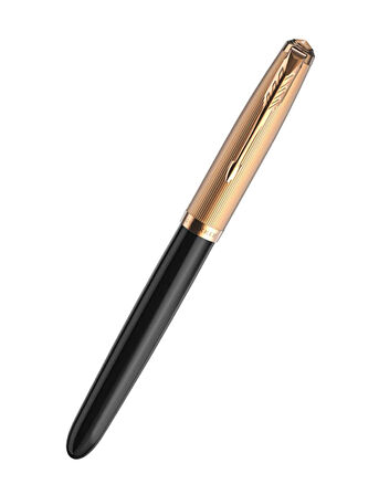 Parker PK 51 Deluxe Siyah GT Dolma Kalem, 18K M Uç 2123512