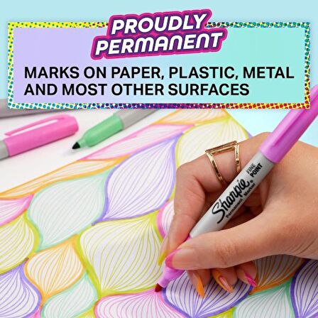 Sharpie Glam POP mFine Permanent Markör 5 Li