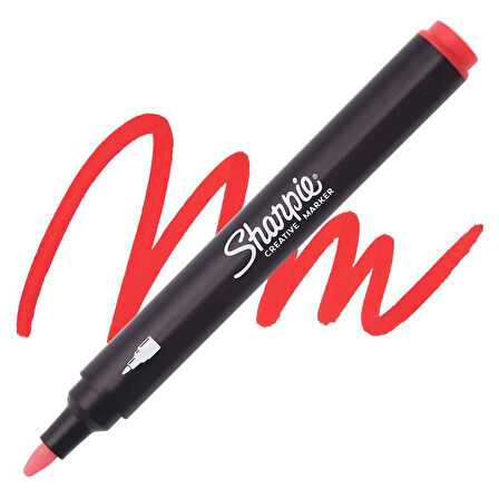 Sharpie Akrilik Markör Yuvarlak Uç Kırmızı 2218119