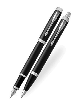 Parker IM Duo Siyah Dolma-Tükenmez Kalem Seti 2214457